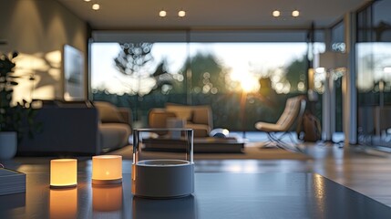 Fototapeta premium Smart home energy management system