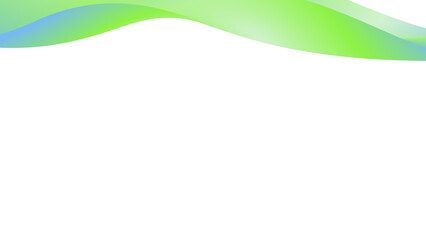 Minimalist green and blue wave background in transparent PNG. Perfect for web design, social media graphics, marketing materials, and professional presentations.