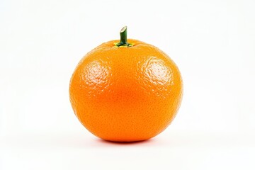 mandarin, tangerine, isolated on white background, full depth of field , ai