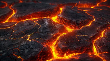 Close-up of volcano, dramatic volcanic eruption in Reykjanes peninsula Iceland