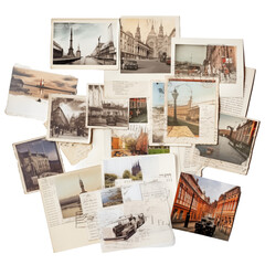 Vintage Postcards And Photographs Of Historical Landmarks