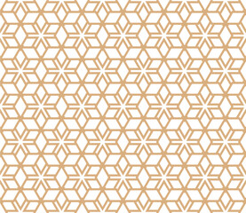 Seamless geometric abstract pattern with a modern style