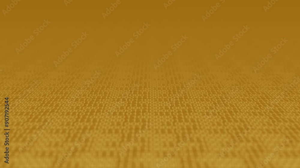 Wall mural Gold Background Animated footage Abstract element for motion graphic, on background seamless loop Animation on background