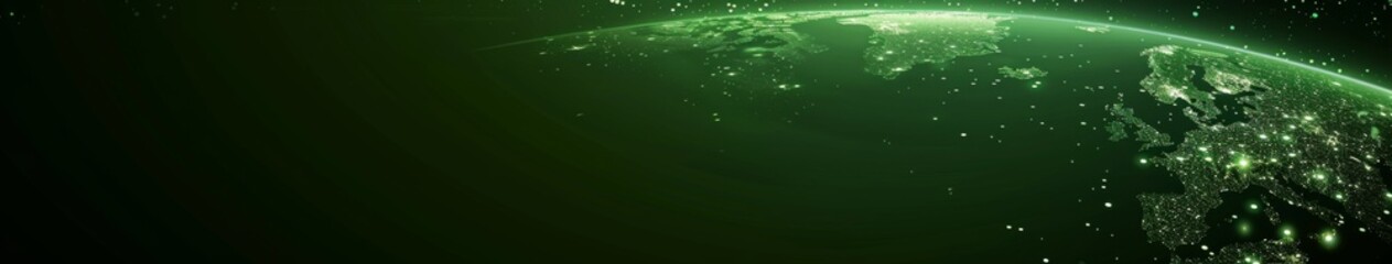 Green Salvation: An Abstract Organic Background Celebrating the Efforts to Save Our Planet with a Vision of Sustainable Eco-Friendly Living