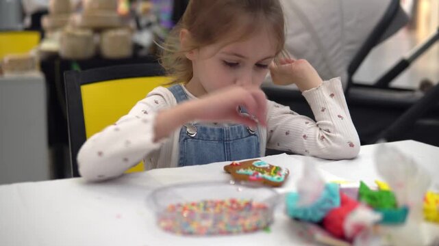 Engaging in Creative Cookie Decoration Fun with an