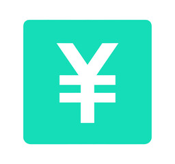 Obraz premium シンプルな緑色の円マーク