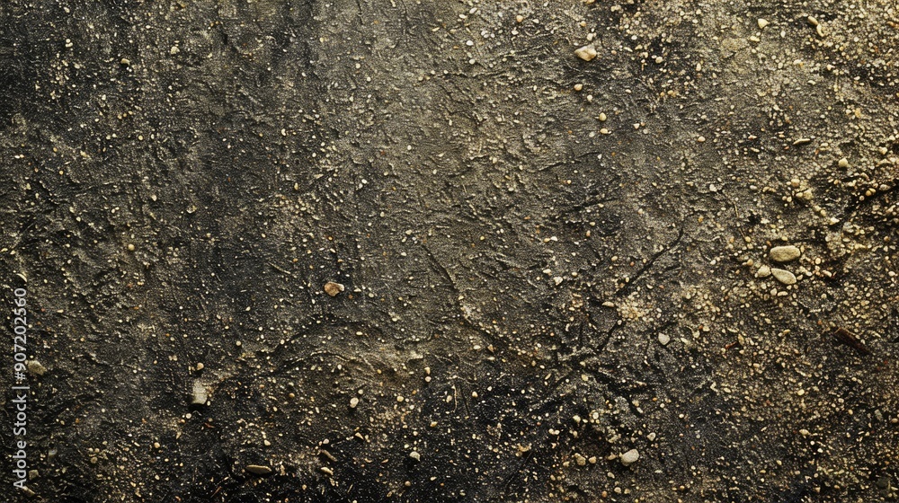 Aufkleber a close-up shot of a dirty surface with a red fire hydrant in focus