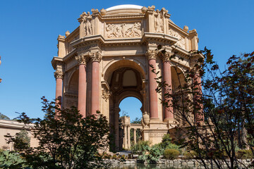 Fototapeta premium Palace of Fine Arts San Francisco Bay, Califronia