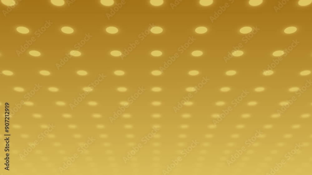Wall mural gold background animated footage abstract element for motion graphic, on background seamless loop an