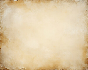 Naklejka premium Background with the texture of aged paper in beige tones
