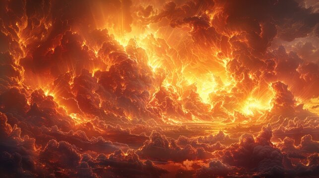 Cool and enlightening storm action with a hopeful, glowing touch.