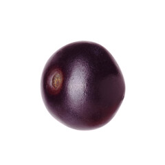 Fresh ripe acai berry isolated on white