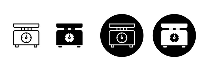 Scales icon vector isolated on white background. Law scale icon. Scales vector icon. Justice