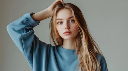 Fototapeta premium Portrait of a Beautiful Woman