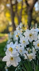 Obraz premium Narcisos