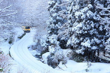 積雪期にも運休せずに頑張っていた頃の木次線