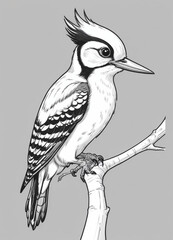 Sketch of a bird