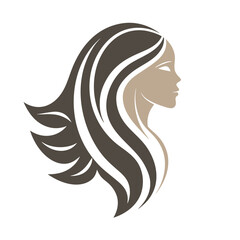 Beauty care logo vector art illustration.
