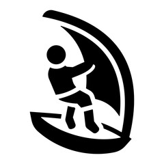 Windsurfing Icon
