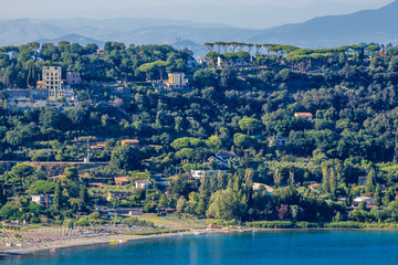 Lake Albano view from Castel Gandolfo