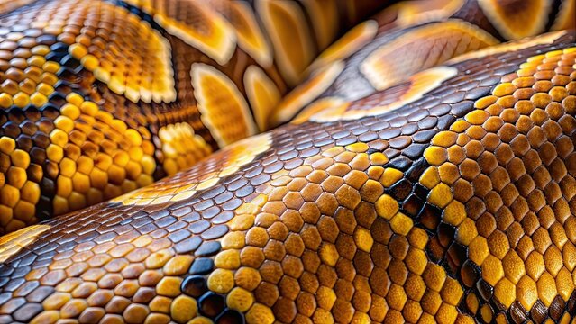 Close up of a python's scales, reptile, snake, close up, wildlife, exotic, animal, slithering, pattern, texture, dangerous
