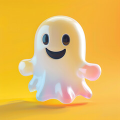 3d realistic halloween and cartoon cute character 