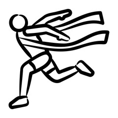 Sprint Finish Icon