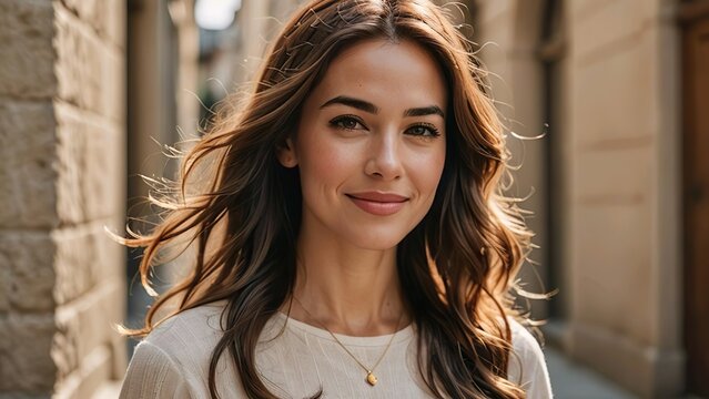 portrait of a beautifull woman