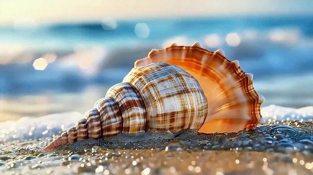 shell on the beach