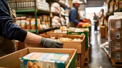 Corporate Philanthropy Supports Local Food Bank Hunger Relief Efforts