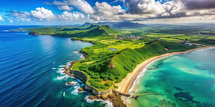 Aerial view of the stunning Kenting National Park in Taiwan, Kenting, national park, Taiwan, aerial view, coastline