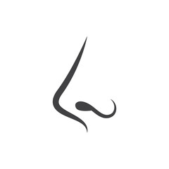 nose icon design vector