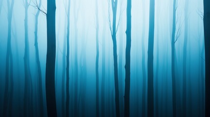 Mystic forest filled with bioluminescent flora, casting an unsettling light. Gnarled trees and a thick fog add to the Halloween spookiness