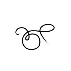 ornament swirl flourish