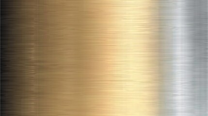 gold, silver and black color gradient on steel texture background 