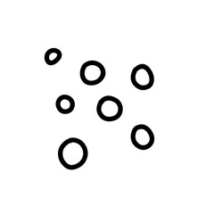 water bubble line illustration
