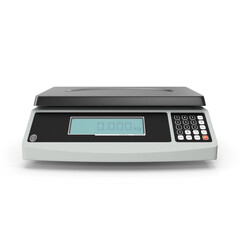 Modern digital scale isolated