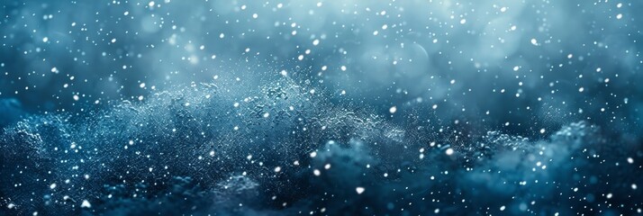 Fototapeta premium Abstract Snowflake Art: A Winter Wonderland Transformed into a Canvas of Delicate and Intricate Cold Season Beauty