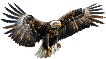 Obraz premium Bald Eagle with Spread Wings