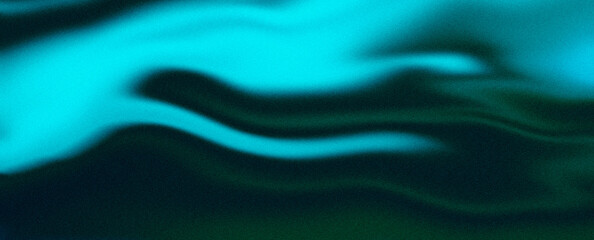 Obraz premium Abstract background blue black color flow grainy waves dark noise texture poster banner cover header wallpaper design 