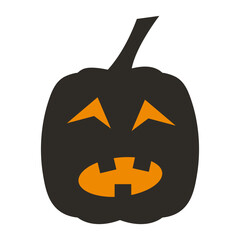 Halloween Pumpkin Silhouette
