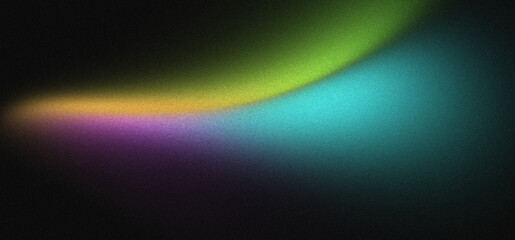 Teal green and blue color grainy gradient background glowing noise texture cover header poster banner design