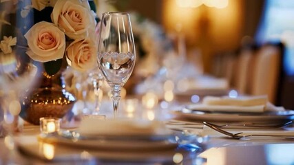 table setting decorations wedding