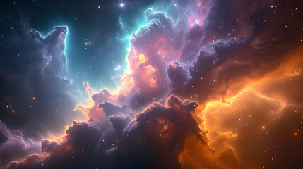 Cosmic Nebula: A Celestial Tapestry