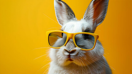 Cool Bunny in Sunglasses