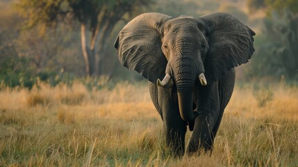 Obraz premium an elephant 