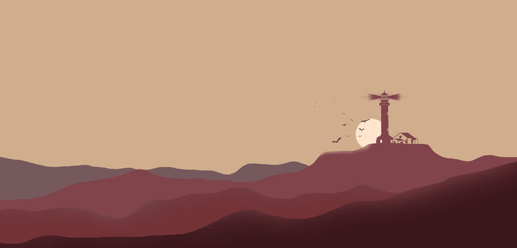 mercusuar in the mountains