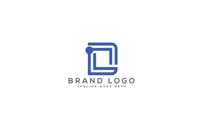 letter D logo design vector template design for brand.