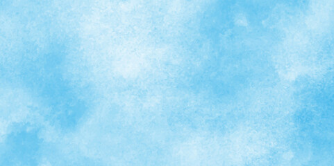 soft sky blue watercolor vector background,Bright blue cloudy sky vector illustration, Abstract blurry defocused and grainy blue sky shades Watercolor background.