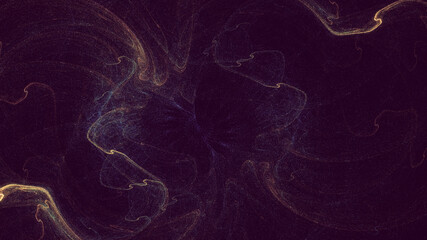 3D manual rendering abstract colorful fractal light background. Its not AI Generatd illustration.
